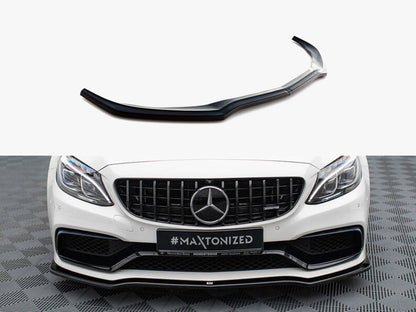 Maxton Design Front Splitter V.1 Mercedes-AMG C63 Sedan / Estate W205 / S205