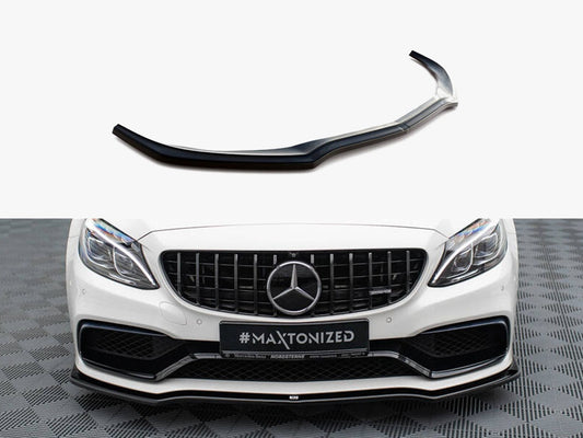 Maxton Design Front Splitter V.1 Mercedes-AMG C63 Sedan / Estate W205 / S205