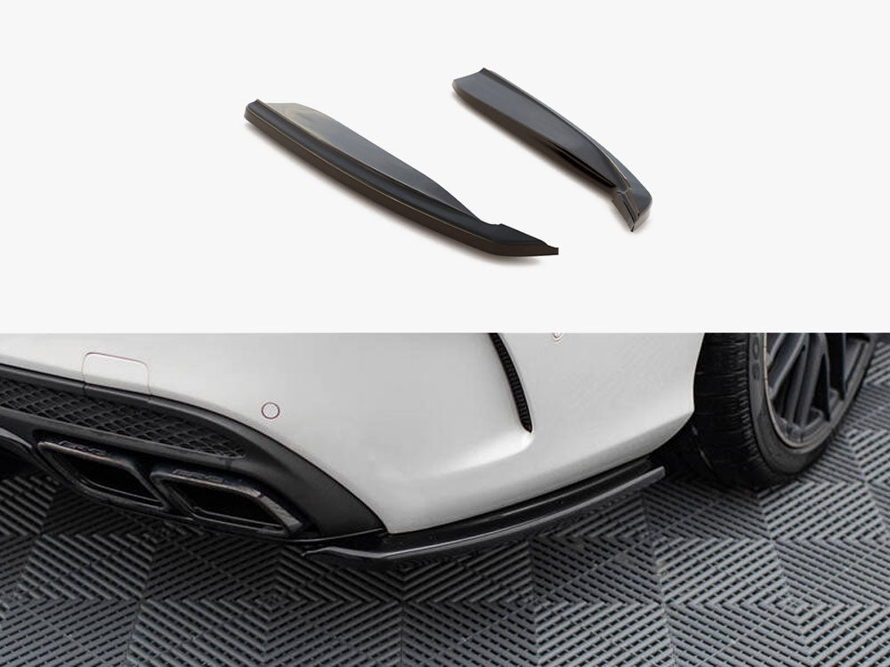 Maxton Design Rear Side Splitters Mercedes-AMG C63 Sedan / Estate W205 / S205