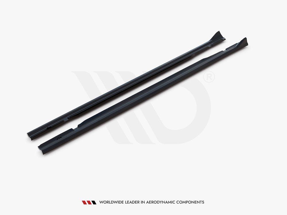 Maxton Design Side Skirts Diffusers V.2 Mercedes-AMG C63 Sedan / Estate W205 / S205