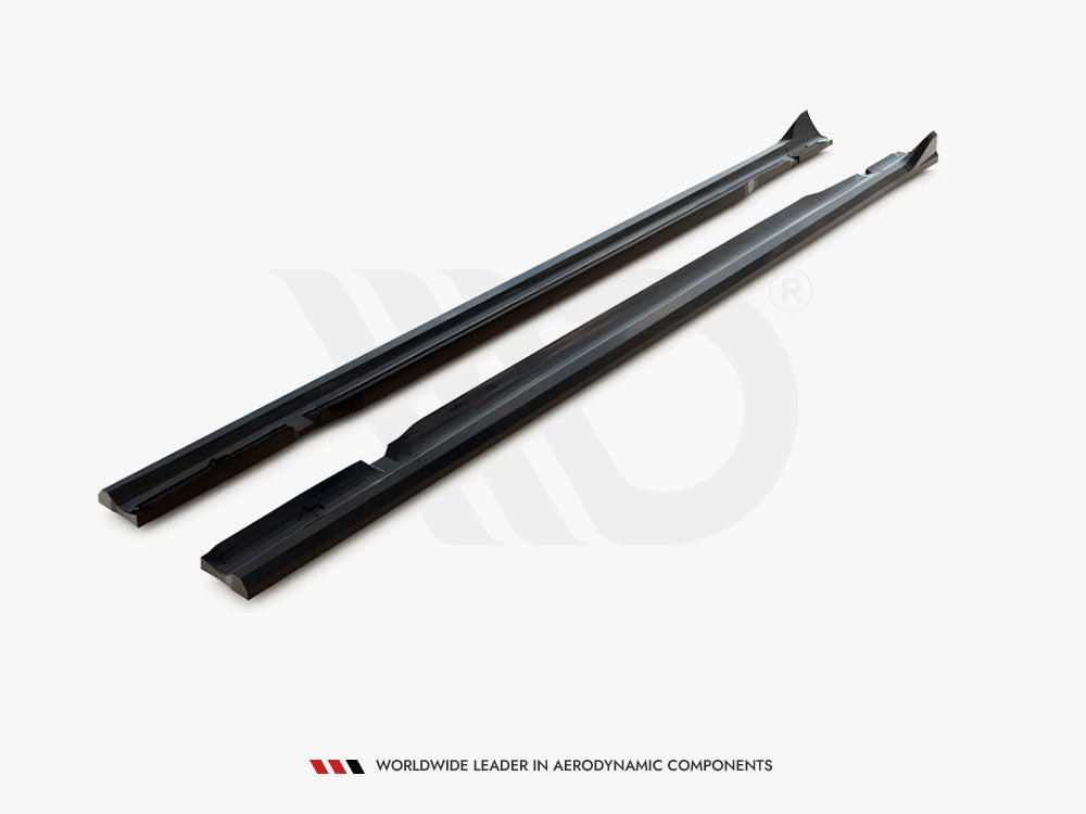 Maxton Design Side Skirts Diffusers V.2 Mercedes-AMG C63 Sedan / Estate W205 / S205