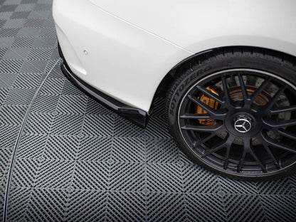 Maxton Design Rear Splitter (Vertical Bars) Mercedes-AMG C63 Sedan / Estate W205 / S205