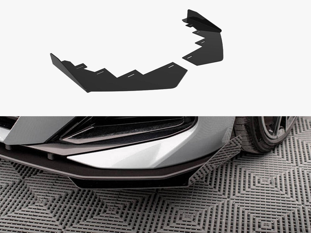 Maxton Design Front Flaps BMW 2 Coupe M-Pack / M240i G42
