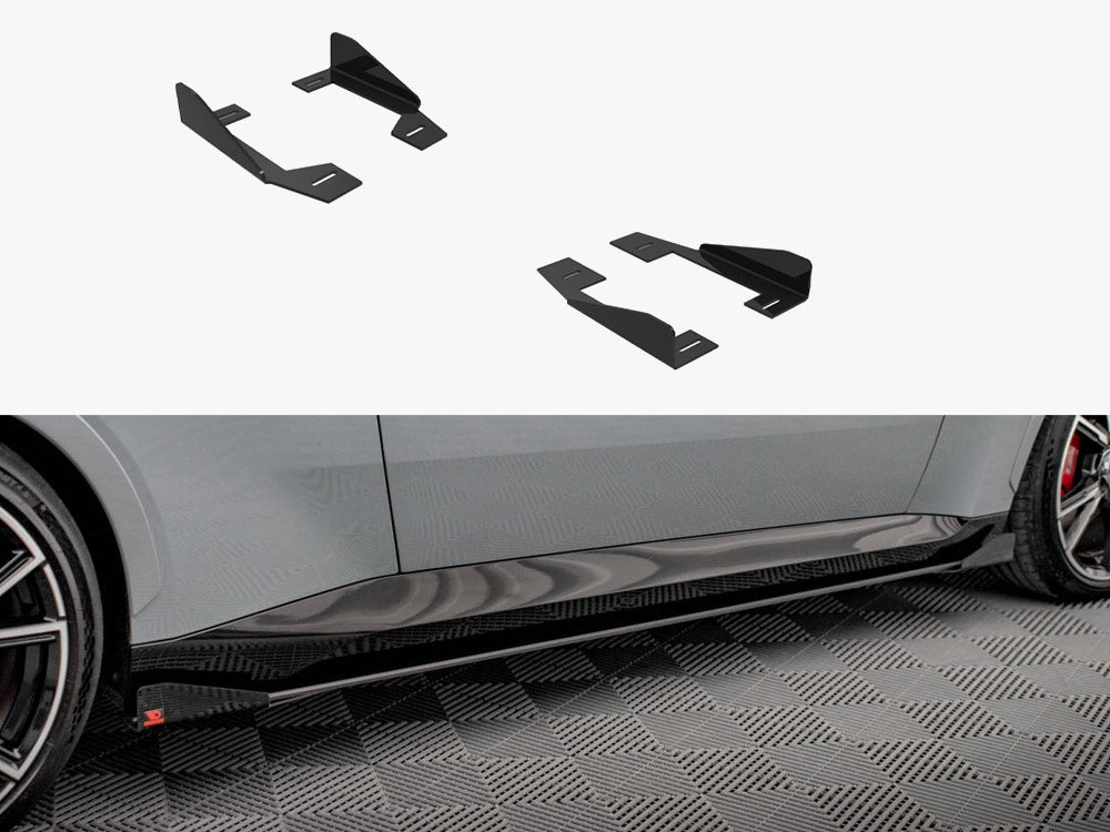 Maxton Design Side Flaps BMW 2 Coupe M-Pack / M240i G42