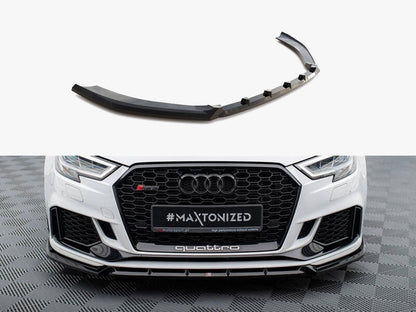 Maxton Design Front Splitter V.3 Audi RS3 Sedan 8V Facelift