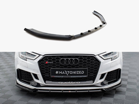 Maxton Design Front Splitter V.3 Audi RS3 Sedan 8V Facelift