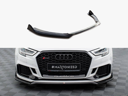Maxton Design Front Splitter V.4 Audi RS3 Sedan 8V Facelift
