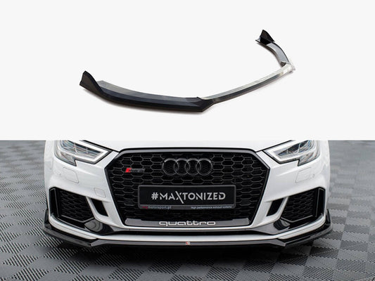 Maxton Design Front Splitter V.4 Audi RS3 Sedan 8V Facelift