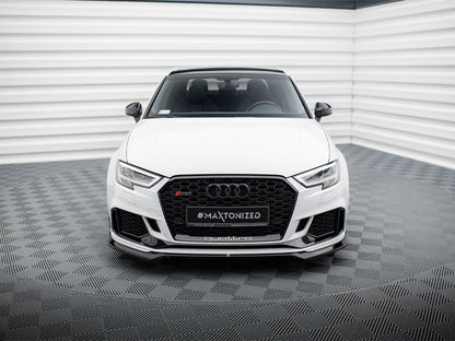 Maxton Design Front Splitter V.5 Audi RS3 Sedan 8V Facelift