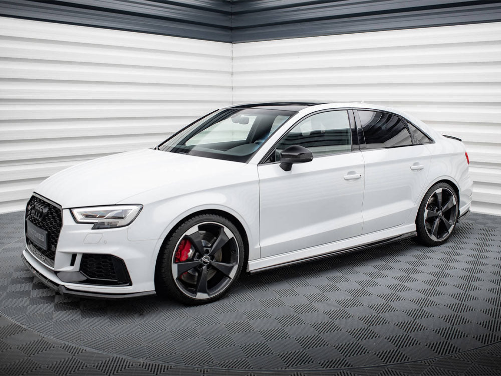 Maxton Design Side Skirts Diffusers V.2 Audi RS3 Sedan 8V Facelift