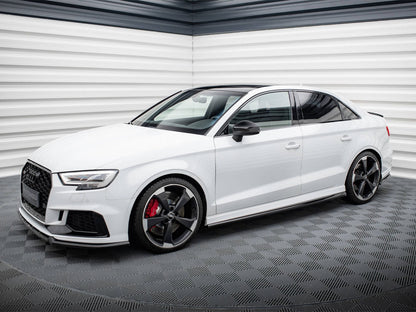 Maxton Design Side Skirts Diffusers V.2 Audi RS3 Sedan 8V Facelift