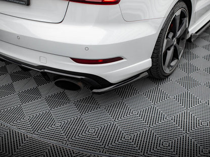 Maxton Design Rear Side Splitters V.2 Audi RS3 Sedan 8V Facelift