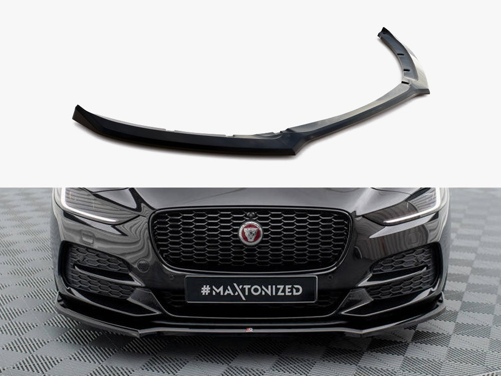 Maxton Design Front Splitter V.1 Jaguar XE X760 Facelift