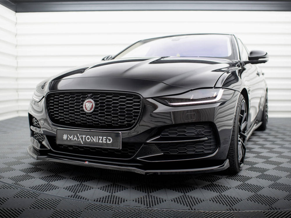 Maxton Design Front Splitter V.1 Jaguar XE X760 Facelift