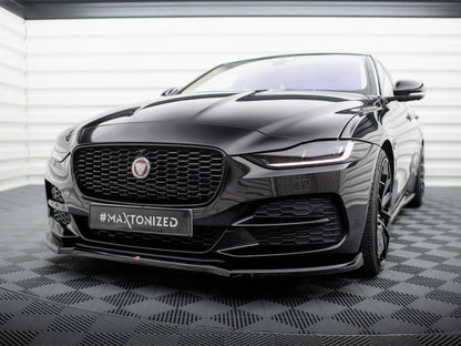 Maxton Design Front Splitter V.1 Jaguar XE X760 Facelift