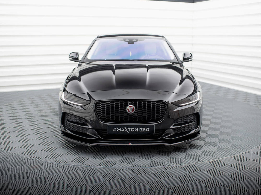 Maxton Design Front Splitter V.1 Jaguar XE X760 Facelift