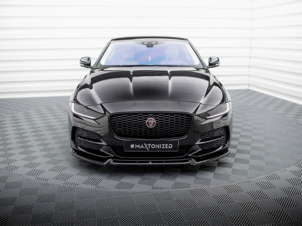 Maxton Design Front Splitter V.2 Jaguar XE X760 Facelift