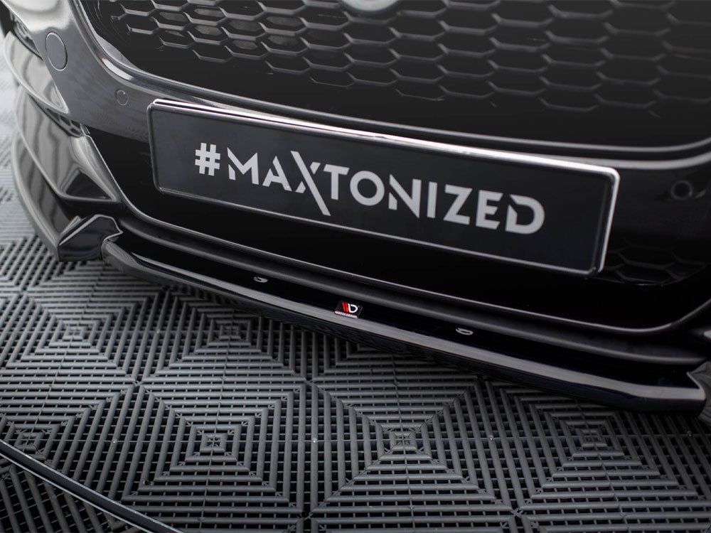 Maxton Design Front Splitter V.2 Jaguar XE X760 Facelift