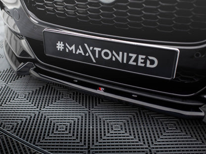 Maxton Design Front Splitter V.2 Jaguar XE X760 Facelift