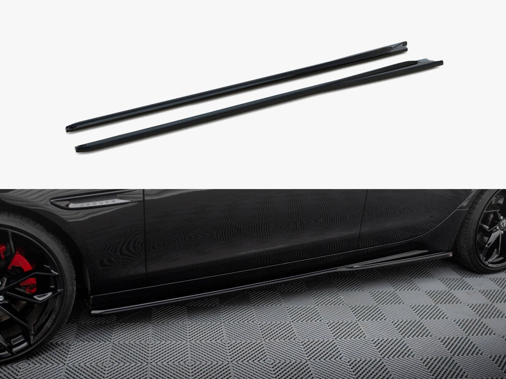 Maxton Design Side Skirts Diffusers Jaguar XE X760 Facelift