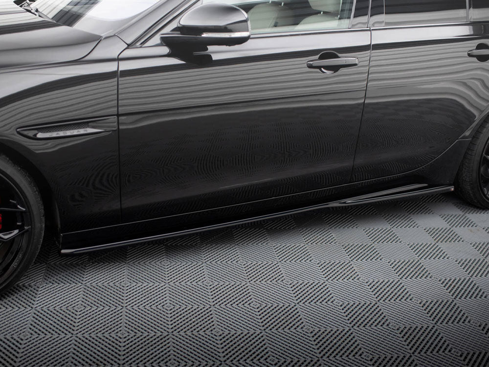 Maxton Design Side Skirts Diffusers Jaguar XE X760 Facelift