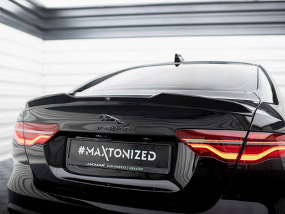 Maxton Design Spoiler CAP 3D Jaguar XE X760 Facelift