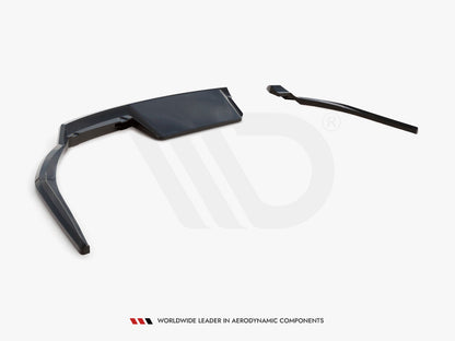 Maxton Design Central Rear Splitter (Vertical Bars) Jaguar XE X760 Facelift