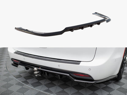 Maxton Design Central Rear Splitter (Vertical Bars) Chrysler Pacifica Mk2 Facelift