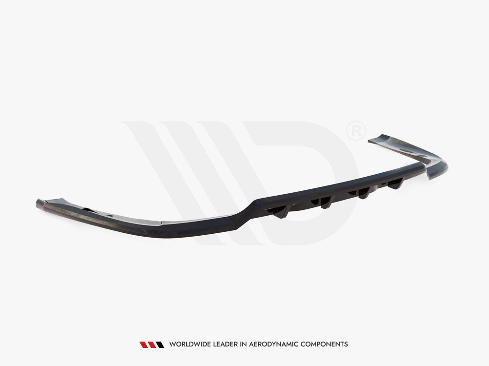 Maxton Design Central Rear Splitter (Vertical Bars) Chrysler Pacifica Mk2 Facelift