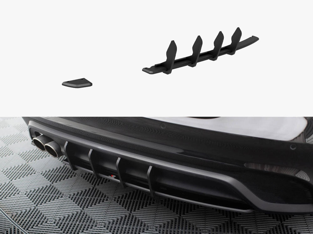 Maxton Design Street PRO Rear Diffuser Jaguar XE X760 Facelift