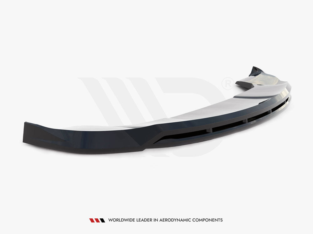 Maxton Design Front Splitter V.1 Tesla Model X Mk1 Facelift