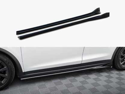 Maxton Design Side Skirts Diffusers Tesla Model X Mk1 Facelift