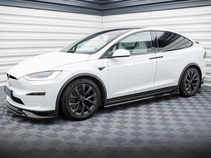Maxton Design Side Skirts Diffusers Tesla Model X Mk1 Facelift