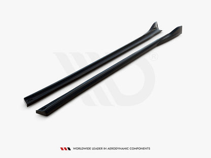 Maxton Design Side Skirts Diffusers Tesla Model X Mk1 Facelift