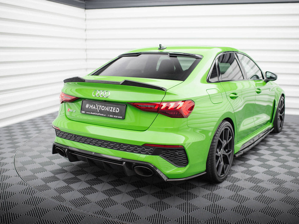 Maxton Design Carbon Fiber Tailgate Spoiler Audi RS3 / S3 / A3 S-Line / Standard Sedan 8Y