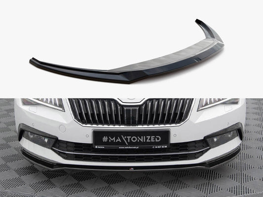 Maxton Design Front Splitter V.2 Skoda Superb Mk3