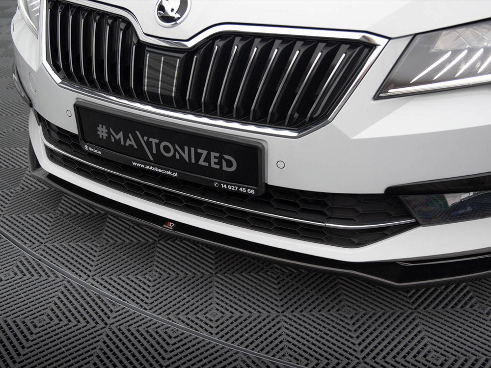 Maxton Design Front Splitter V.2 Skoda Superb Mk3