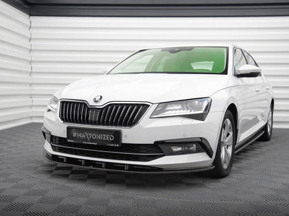 Maxton Design Front Splitter V.3 Skoda Superb Mk3