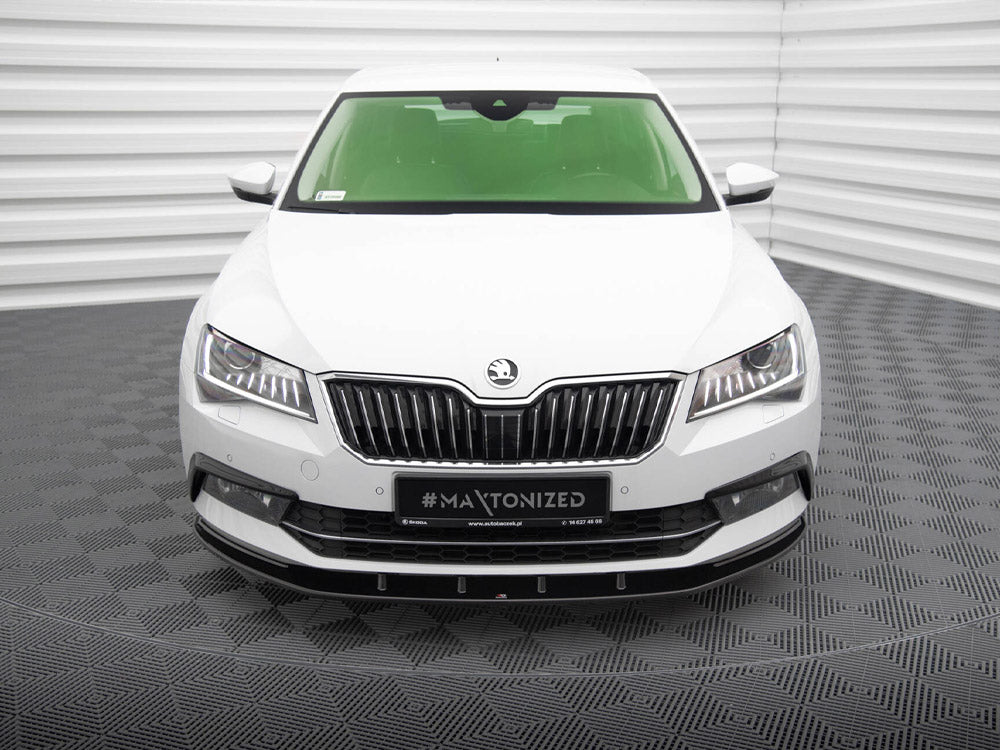 Maxton Design Front Splitter V.3 Skoda Superb Mk3