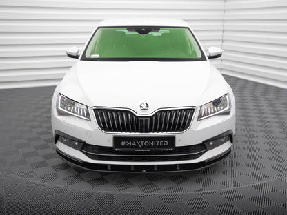 Maxton Design Front Splitter V.3 Skoda Superb Mk3