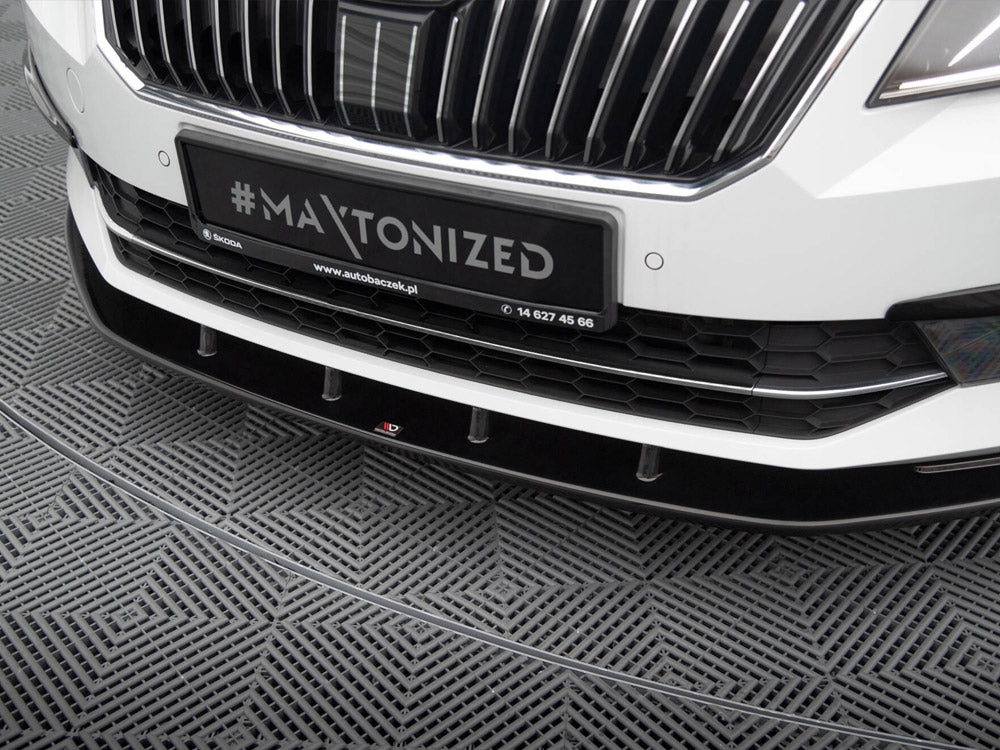 Maxton Design Front Splitter V.3 Skoda Superb Mk3