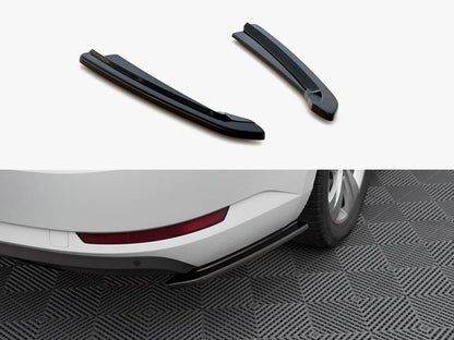 Maxton Design Rear Side Splitters Skoda Superb Mk3 Hatchback / Estate - Textured