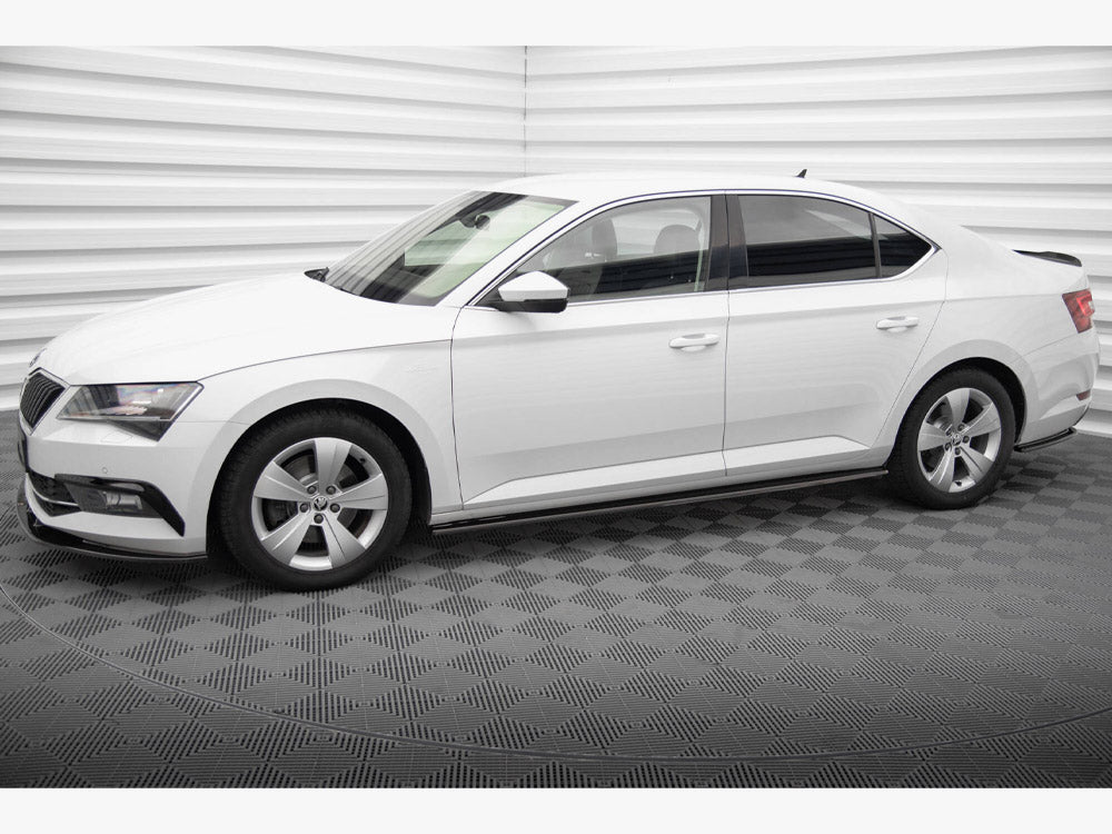 Maxton Design Side Skirts Diffusers Skoda Superb Mk3