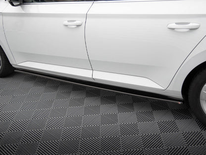 Maxton Design Side Skirts Diffusers Skoda Superb Mk3