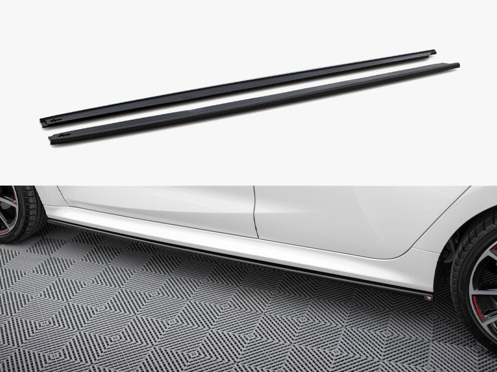 Maxton Design Side Skirts Diffusers V.2 Toyota Yaris Mk4