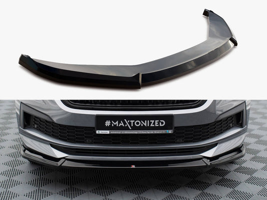Maxton Design Front Splitter V.1 Skoda Kodiaq Sportline Mk1 Facelift