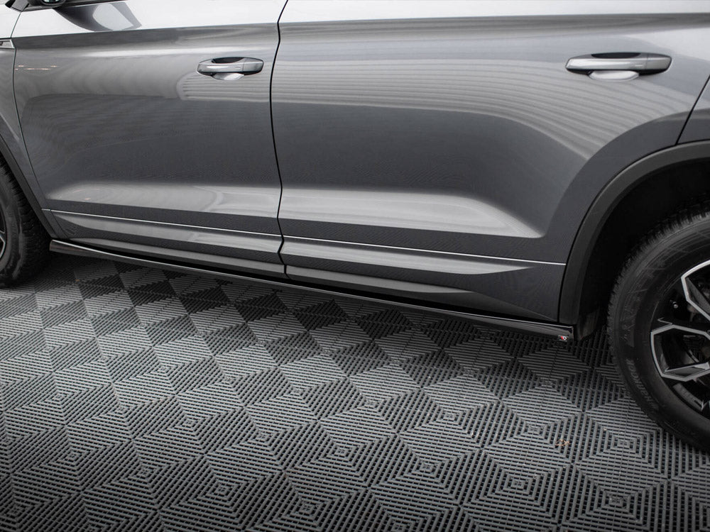 Maxton Design Side Skirts Diffusers Skoda Kodiaq Sportline Mk1 Facelift