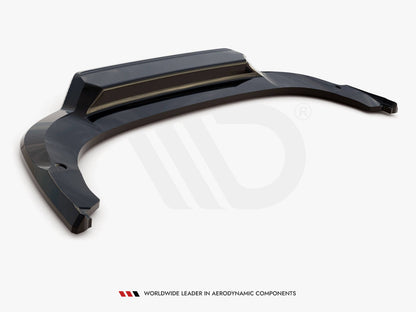 Maxton Design Rear Splitter (Vertical Bars) Skoda Kodiaq Sportline Mk1 Facelift