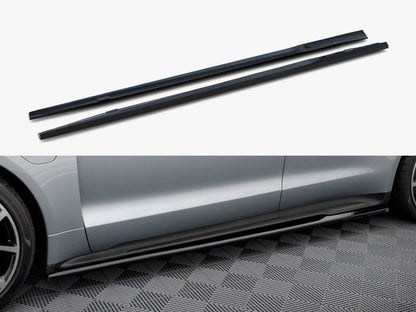 Maxton Design Side Skirts Diffusers Porsche Taycan Sport Design / Taycan 4 Sport Design / Taycan 4S Sport Design / Taycan GTS Sport Design Mk1