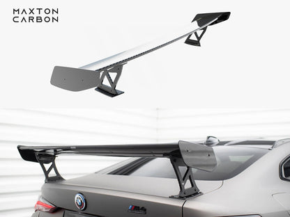 Maxton Design Carbon Spoiler With External Brackets Uprights BMW M4 G82 / G82 Facelift / M440i / 4 M-Pack G22 / G22 Facelift